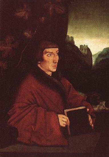 Hans Baldung Grien Portrait of Ambroise ( or Ambrosius ) Volmar Keller oil painting image